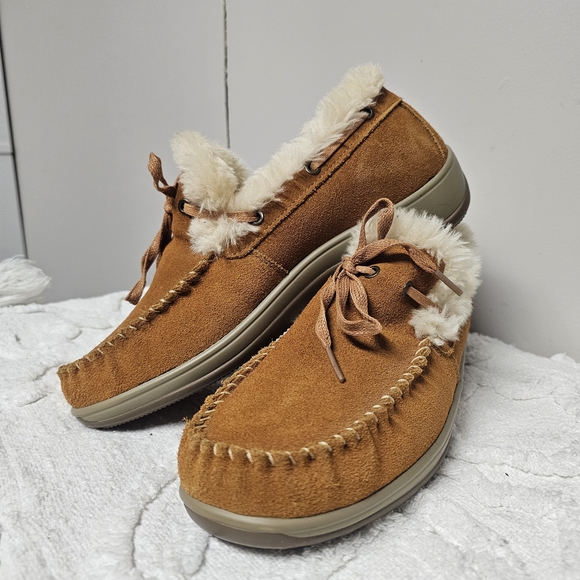 Orthofeet Tuscany Brown Moccasins Supportive Comfortable Men's Size 8.5 - Picture 6 of 6